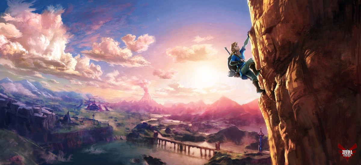 Link Climbing - The Legend of Zelda Wii U / NX