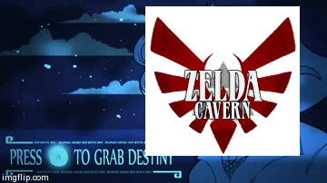 Press A to grab destiny