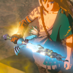 Link unveiling the Master Sword