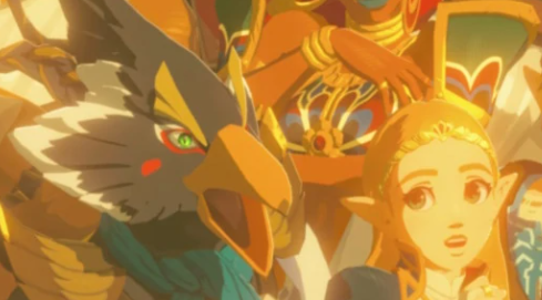 Revali and Zelda